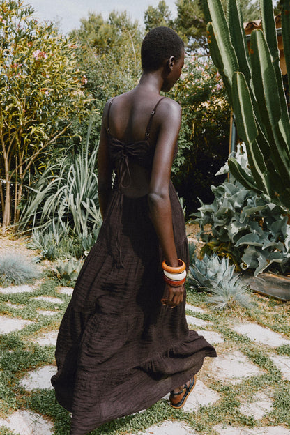VESTIDO LARGO TIRANTES