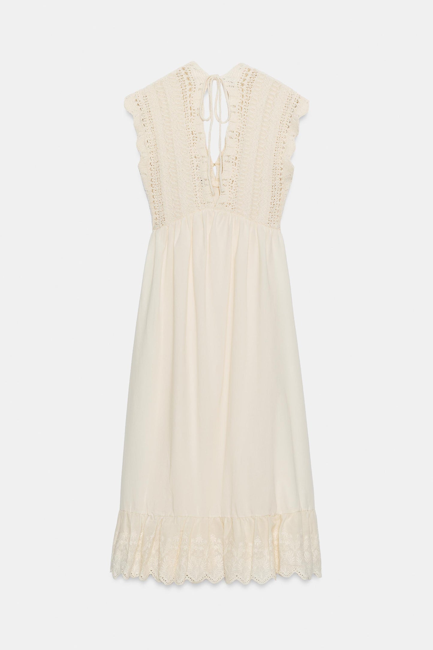 VESTIDO COMBINADO PUNTO